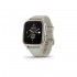 Garmin Venu® Sq 2 – Music Edition, Cream Gold Aluminium Bezel with French Grey Case and Silicone Band